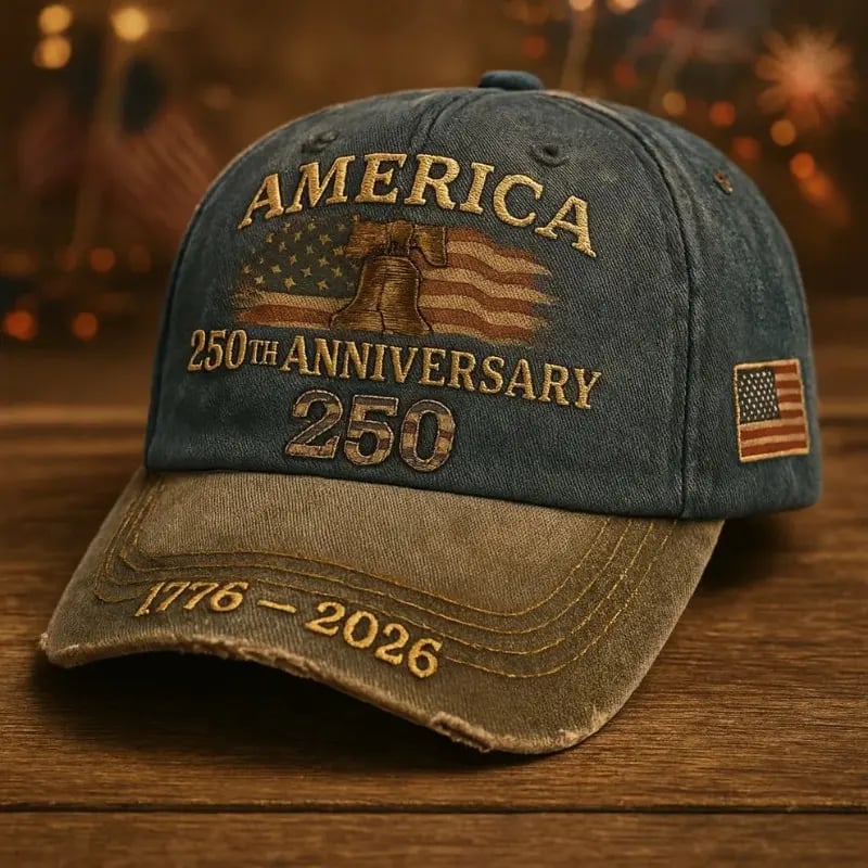 💥Hot Sale💥 US 250th Anniversary Embroidered Baseball Cap