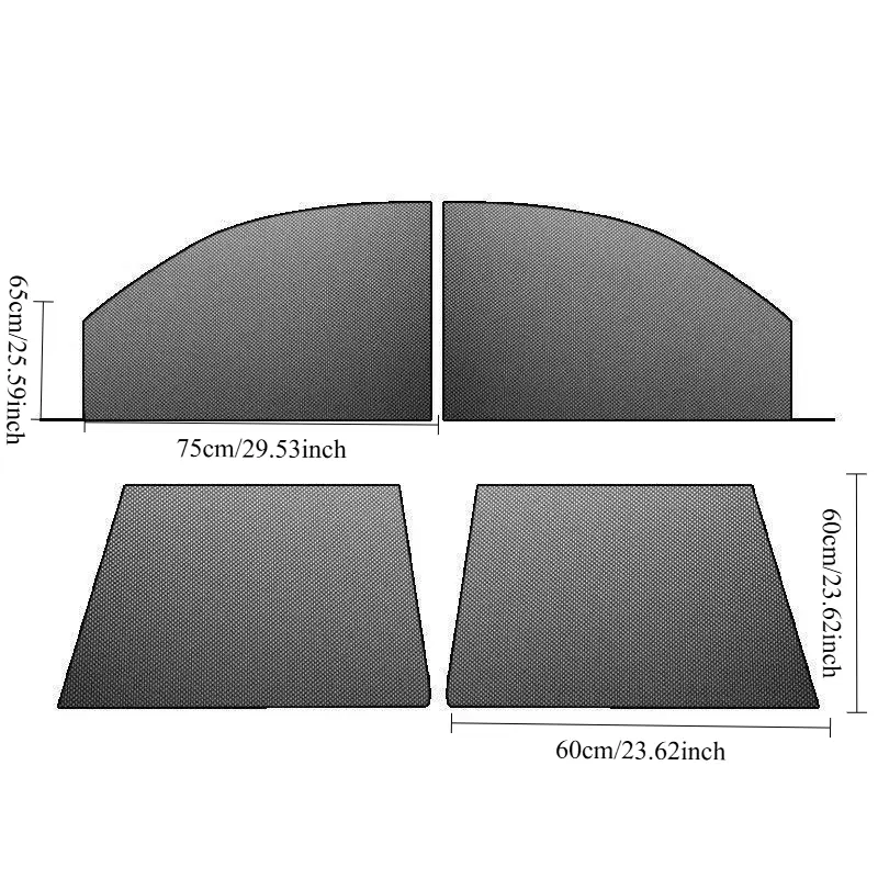 🔥Limited TimePromotion 50% OFF🔥 Car Window Mosquito Net & Sunshade – Privacy Mesh Screen
