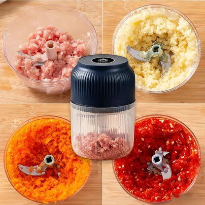 🔥Limited TimePromotion 50% OFF🔥- Electric Mini Portable Veggie Chopper
