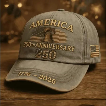 💥Hot Sale💥 US 250th Anniversary Embroidered Baseball Cap