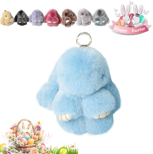 🏆Only $7.99 Last Day Promotion!f🐰 Handmade Soft Bunny Charms