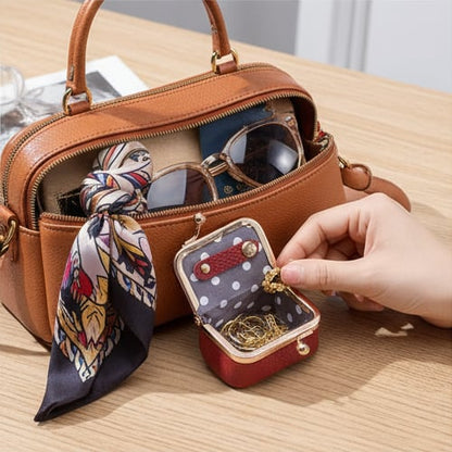 ✨New Arrival✨PU Leather Mini Jewelry Box