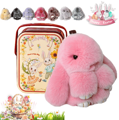 🏆Only $7.99 Last Day Promotion!f🐰 Handmade Soft Bunny Charms