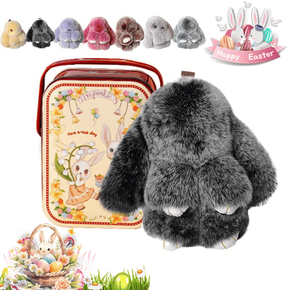 🏆Only $7.99 Last Day Promotion!f🐰 Handmade Soft Bunny Charms