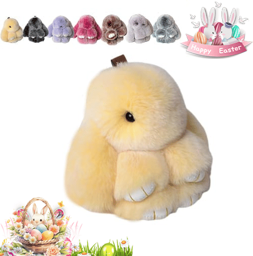 🏆Only $7.99 Last Day Promotion!f🐰 Handmade Soft Bunny Charms