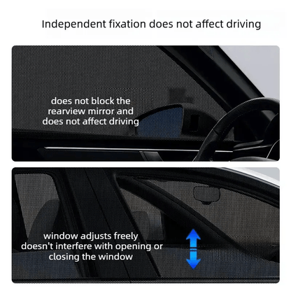🔥Limited TimePromotion 50% OFF🔥 Car Window Mosquito Net & Sunshade – Privacy Mesh Screen